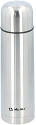 Alpina Thermosflasche doppelwandig 750ml Edelstahl - heiße und kalte Getränke