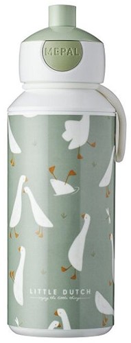 MEPAL Trinkflasche Pop-up 400 ml Campus Little Dutch Kinderflasche Little Goose