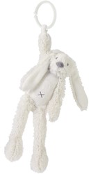 Happy Horse Kuscheltier Hase Richie Anhänger Elfenbein mit Befestigungsclip