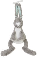 Happy Horse Kuscheltier Hase Musik grau - Rabbit Twine 24 cm Baby Geschenk