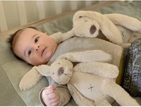 Happy Horse Kuscheltier Hase Richie 58 cm - Plüsch beige Spielzeug-3