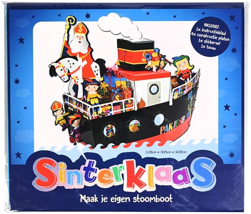 Sinterklaas maak je eigen stoomboot