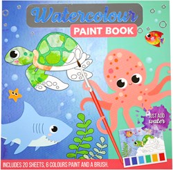 Wasser Mal- und Aktivitätsblock Meeresleben - kreatives Kinderspielzeug