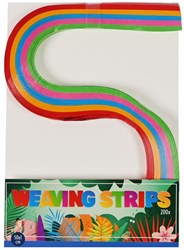 Harlekijn Flechtstreifen Jungle Line 200 Stück 50x1 cm Basteln