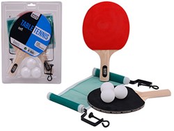 Johntoy Tischtennis Set Sports Active mit Netz und 3 Bällen - Spielzeug