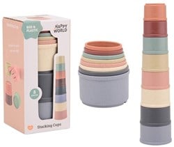 Happy World Happy w. Bio-Kunststoff-Stapelbecher 22281