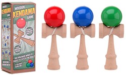 Johntoy Kendama Holz Geschicklichkeitsspiel Spielzeug - klassisches Spiel