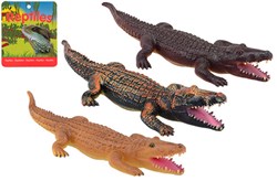Johntoy Krokodil Spielfigur Soft Touch groß 65 cm Spielzeug