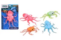 Johntoy Meerestier Spielzeug Animal World stretchy mehrfarbig