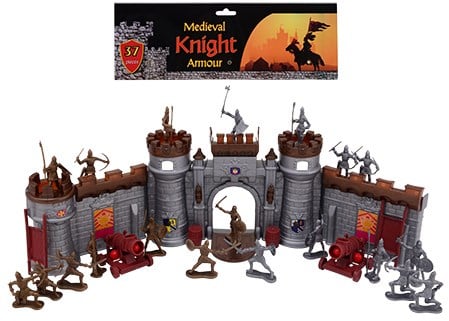 Johntoy Ritter Spielset Burg - Ritterspielzeug Fantasie