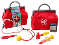 Johntoy Arzttasche Spielset mit Zubehör 6-teilig - Doktorspielzeug