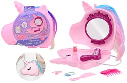 Einhorn-Schönheitskoffer mit Kordel 27681