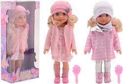 Johntoy Fashion Puppe Alice 35cm - Babypuppe im Geschenkkarton assortiert