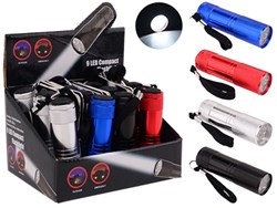Zaklamp 9 LED