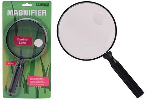 Johntoy Vergrootglas met dubbele lens