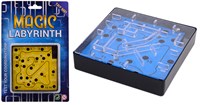 Johntoy magisches Labyrinth Spiel - Labyrinth Spielzeug auf Karte assortiert