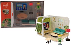 Jouéco Holz Puppenhaus Wohnzimmer Spielset - Lernspielzeug