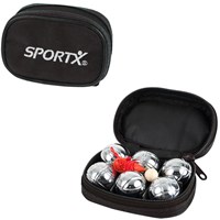 SportX Boule Set - Mini Metallkugeln 6 Stück-3