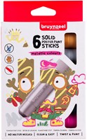 Bruynzeel 6 Bruynz. Postermalstift Metall.60159206