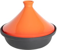 Tajine Spielzeug-Kochtopf aus Gusseisen rot 25x5,5cm Kinderküche
