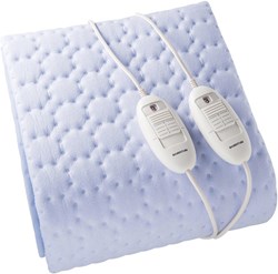 Inventum elektrische Unterdecke Doppelbett Wärmedecke 150x150 cm Fleece