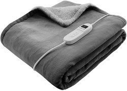Inventum elektrische Umschlagdecke Fleece 180x130cm - 9 Heizstufen