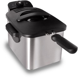 Inventum Fritteuse Edelstahl Kaltzone 3 Liter 2200W - Fritteuse