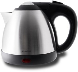 Inventum Wasserkocher Mini HW508 - Edelstahl - 0,8 Liter - 1100 Watt - Reise