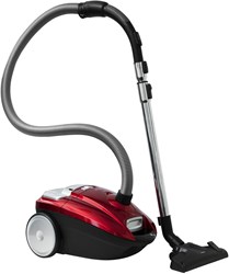 Inventum Staubsauger mit Beutel 3L - Rot HEPA 13 - 10m Aktionsradius