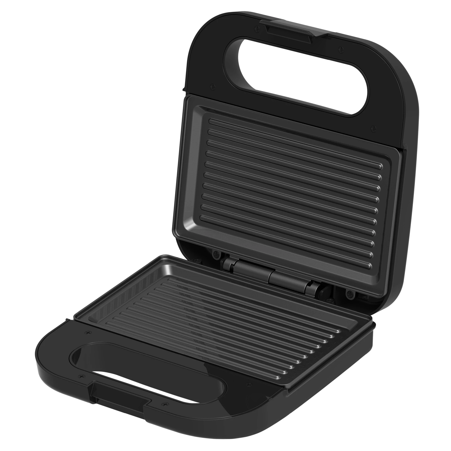 Inventum Sandwichmaker Grill 750W schwarz PFAS-freies Küchengerät