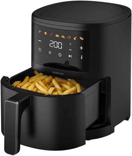 Inventum Airfryer Heißluftfritteuse 3,5L schwarz 1500W Küchengerät