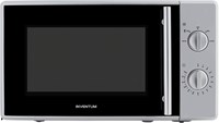 Inventum Mikrowelle freistehend 700W silber Solo-Mikrowelle Küchengerät