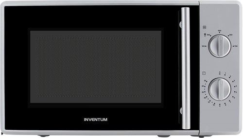 Inventum Mikrowelle freistehend 700W silber Solo-Mikrowelle Küchengerät