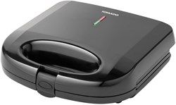 Tomado Sandwichgrill 750W schwarz - Tosti Gerät PFAS frei 21,5x12cm