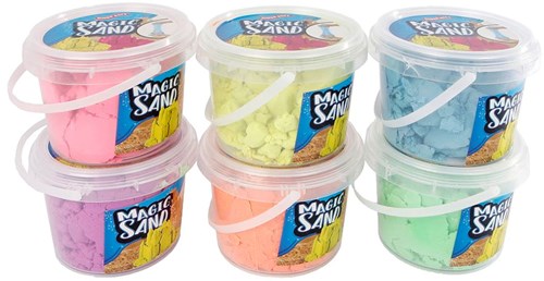 Magic Sand Spielsand 500 Gramm Überraschungseimer für Kinder