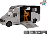 Anemone Pferdetransporter Spielzeugauto mit Licht und Sound 20 cm grau