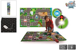 Kids Globe verkeerskleed met led verkeerslichten 72x120cm