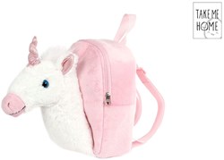 Unicorn Rucksack 3D Einhorn 26cm Kindertasche rosa bunt