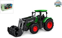 Kids Globe Tractor met Frontlader - Groen