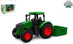 Kids Globe Tractor met Kiepbak - Groen