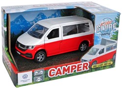 Volkswagen transporter camper Auto Diecast Metall 13,5 cm Pullback