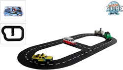 Kids Globe Autobaan Wegdelen, 18dlg.