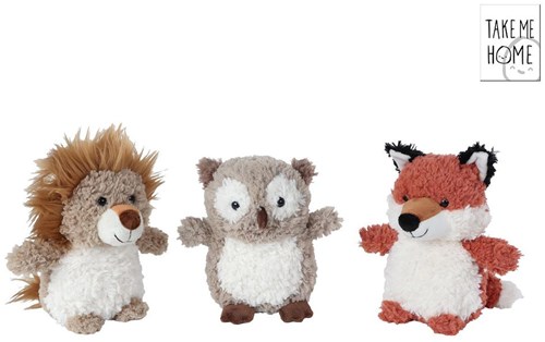 Wilde Tiere Plüsch Kuscheltier 20cm - weiches Stofftier für Kinder