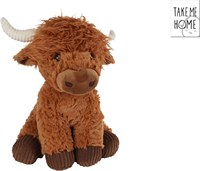 Van Manen Kuscheltier Yak Plüsch 28cm - weiches Bison Stofftier