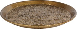 Van Manen Tablett gold Aluminium 25x25cm dekoratives Spielzeug