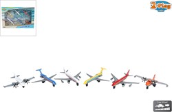 Van Manen Spielzeug Flugzeuge Set 6 Stück Freewheel Mehrfarbig