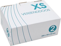 Cilgro Versandkarton XS 200x140x80mm Briefkastenbox 2 Stück