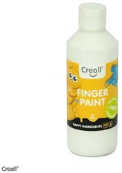 Creall Fingerfarbe Spielzeug 250ml Weiß Happy Ingredients