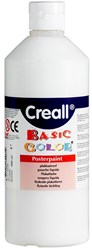 Creall Plakatfarbe Weiß 500ml - Kreative Kinderfarbe für Malspaß