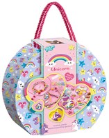 Totum Bastelkoffer Einhorn Schmuck Diamond Painting - Kreativset für Kinder